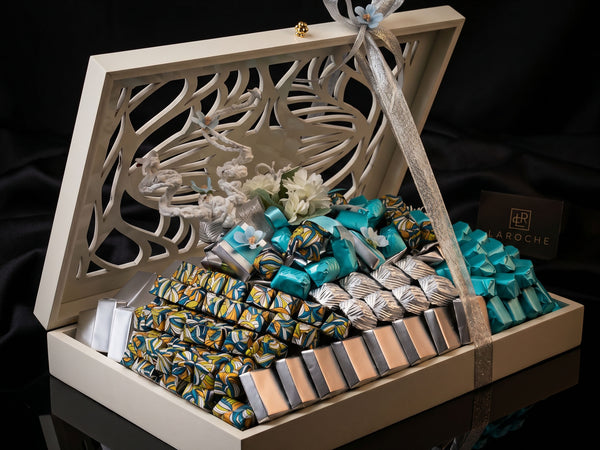Laroche Chocolate Design Box 2.5kg – Laser-Cut Luxury Chocolate Gift UAE