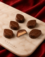 Chocolate hazelnuts with fuillntine