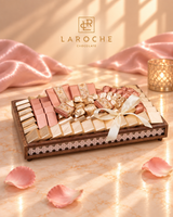 GOLD ROSE – Wooden Elegance Chocolate Tray