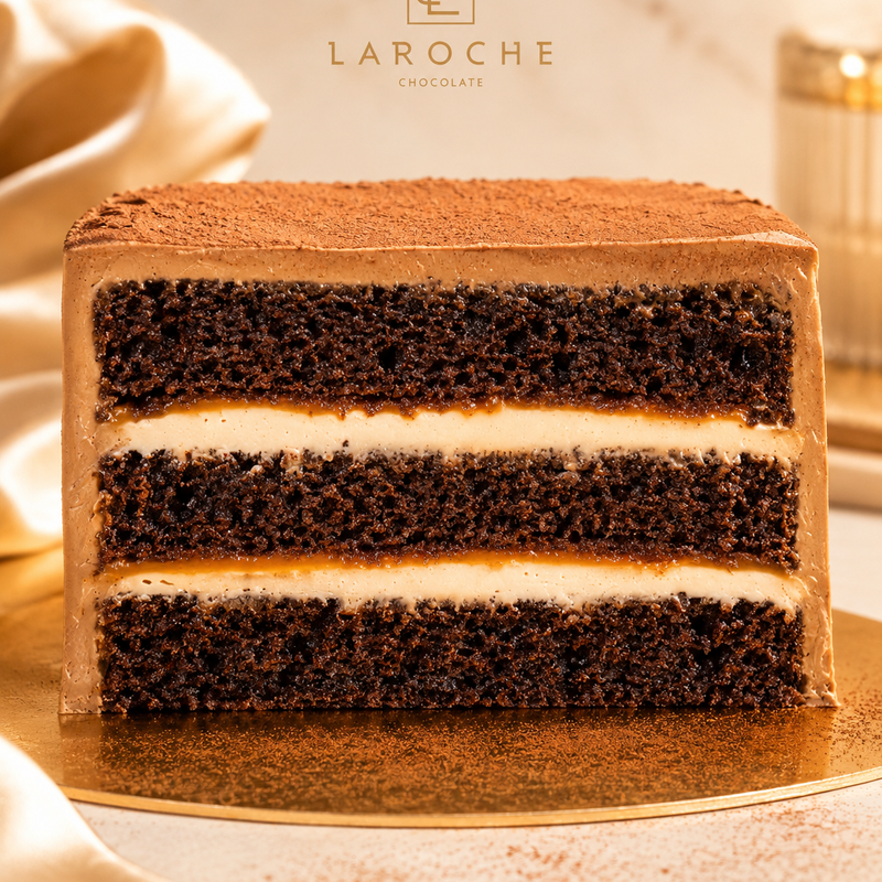 London Chocolate Caramel Cake