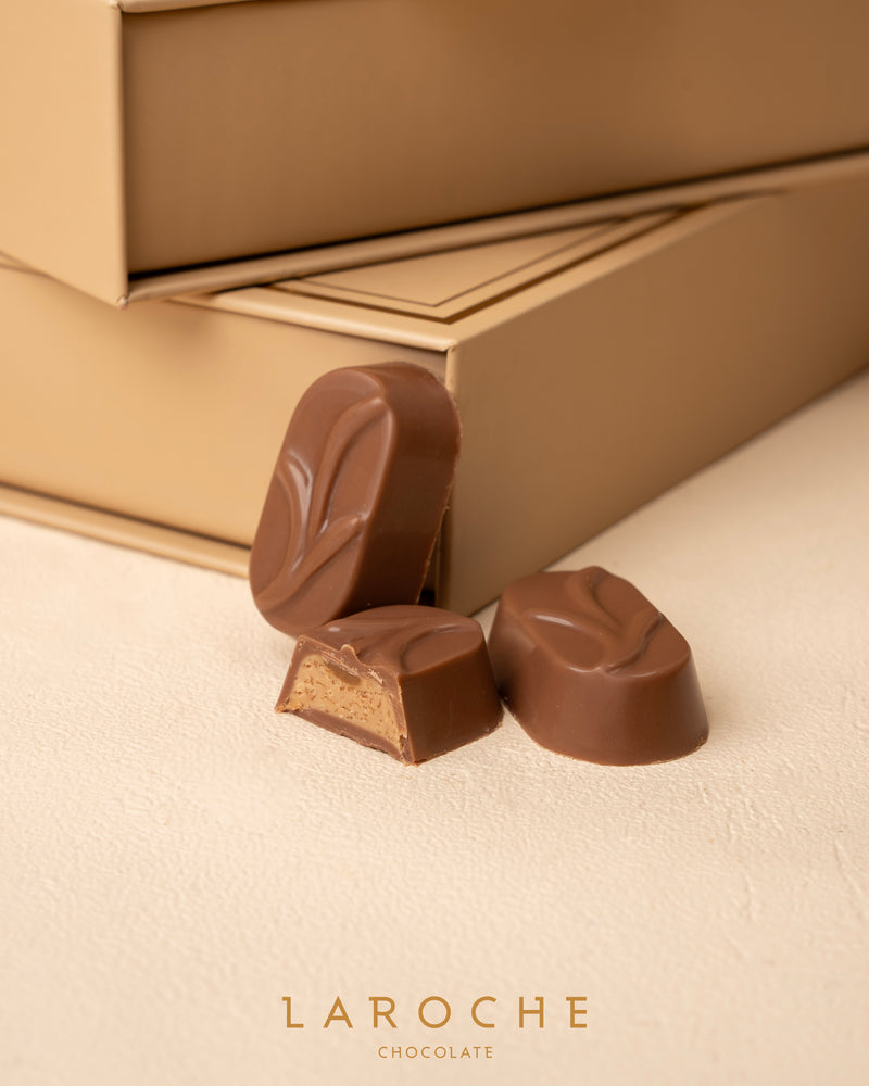 chocolate hazelnuts with caramel
