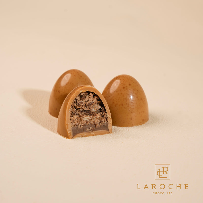 Gold chocolate egg