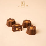 chocolate cream with almond