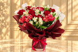 Red And White Flower Bouquets