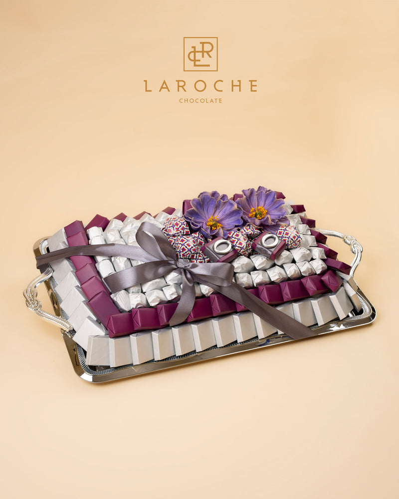 Purple vip gift tray