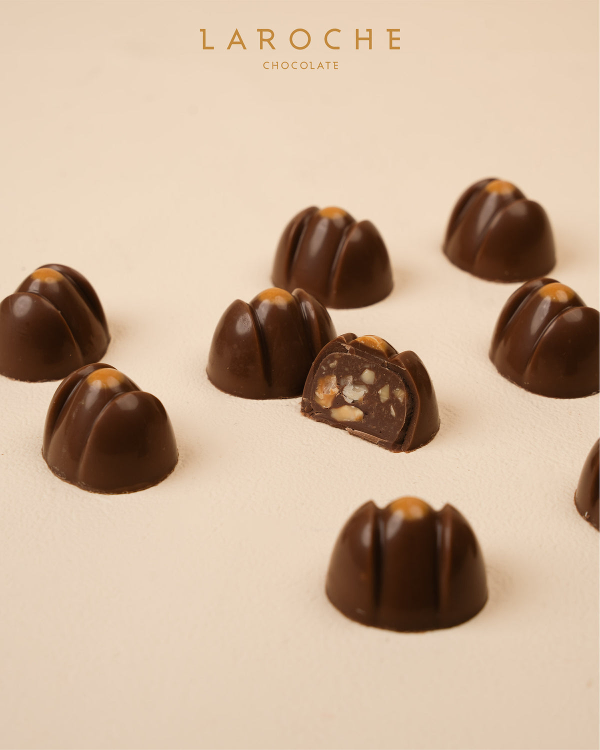 Chocolate nutella almond