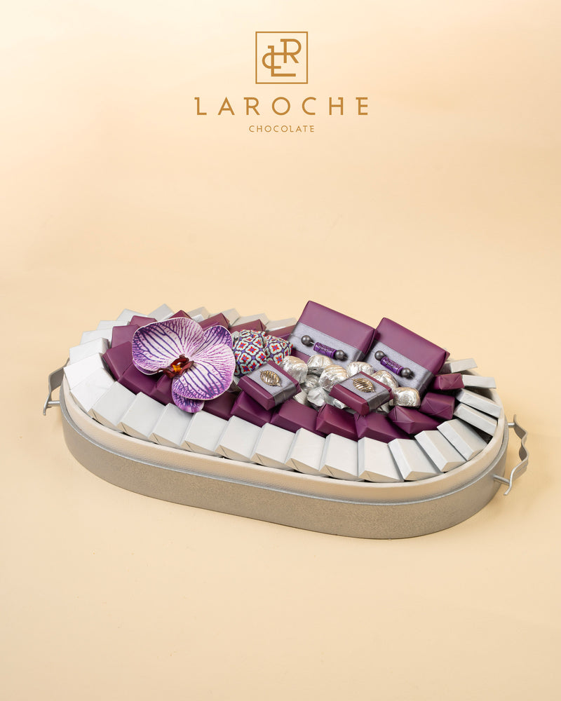 purple luxury trays