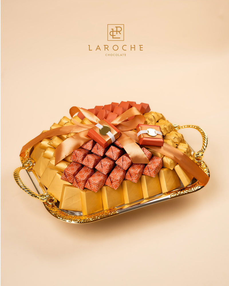 Luxury orange gift