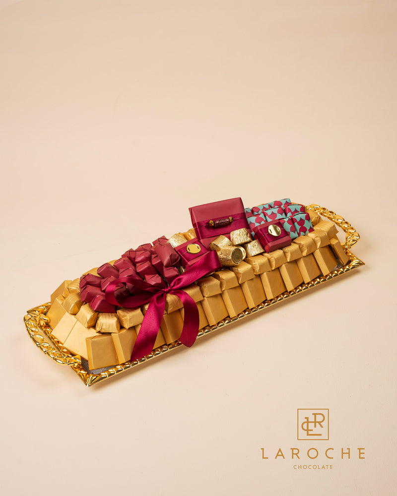 Laroche red tray