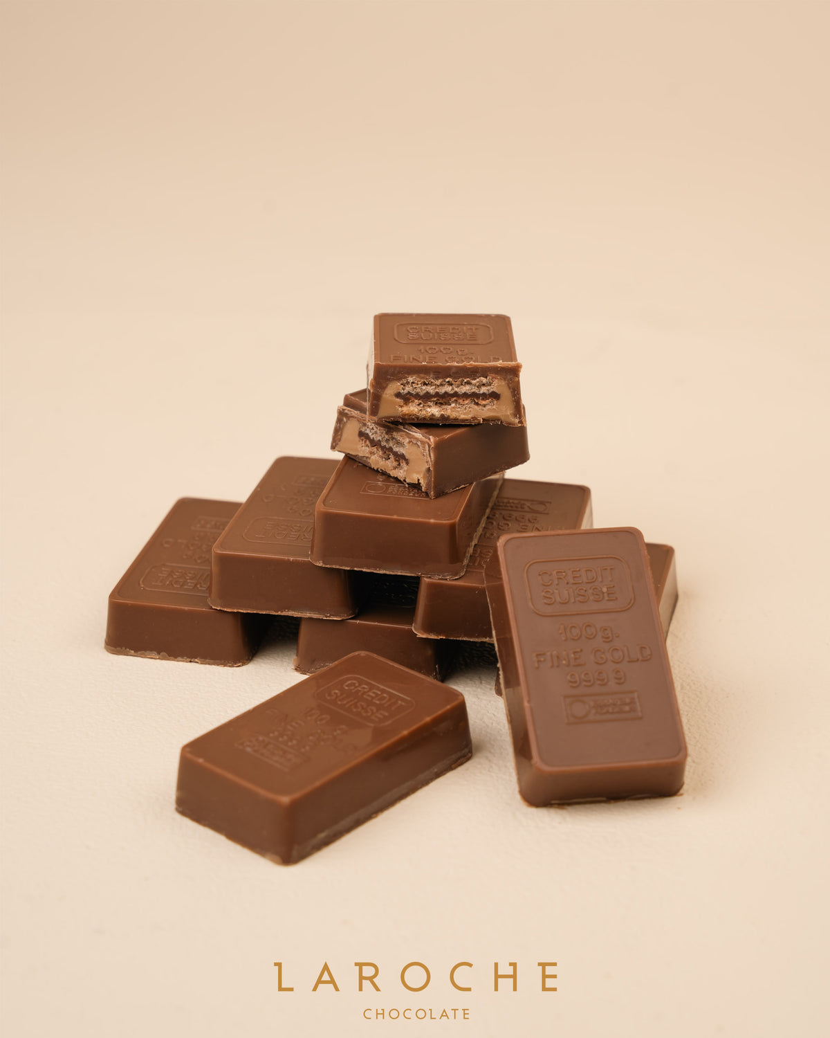 Chocolate lucker with cream