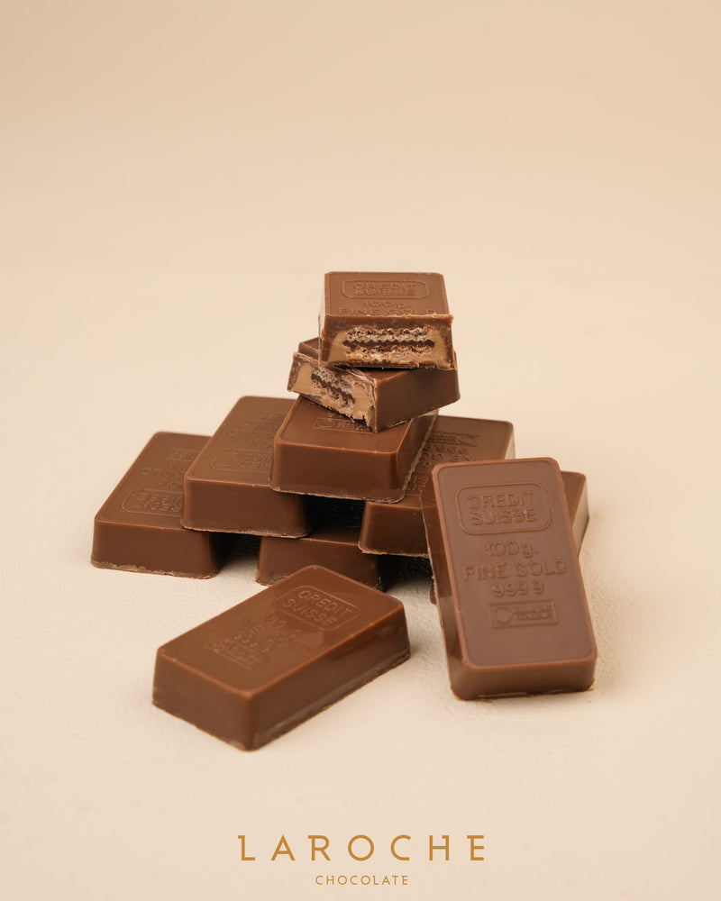 Chocolate lucker with cream