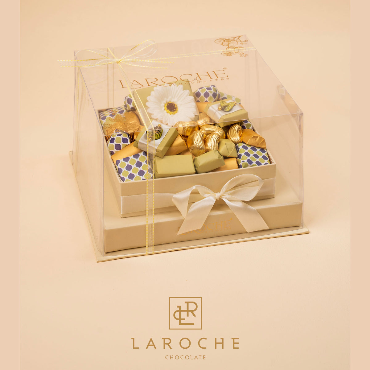 Luxury wrapped chocolate gift box from Laroche in Dubai