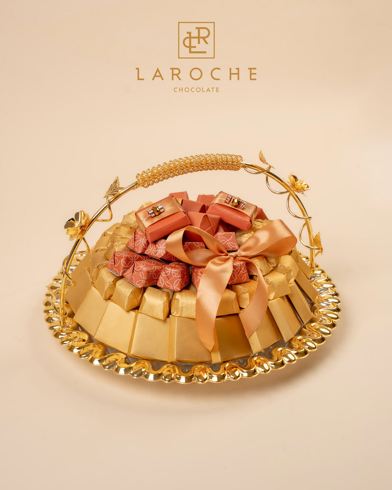 Orange chocolate gift