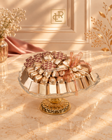 Blush Gold Chocolate Vase