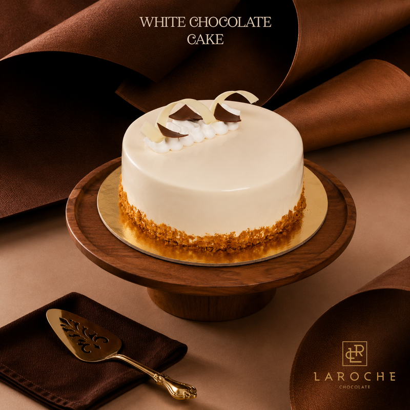 White chocolate cake