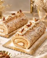 Luxury Nutes Cake Roll | Belgian Cream Cake | Laroche Chocolates UAE