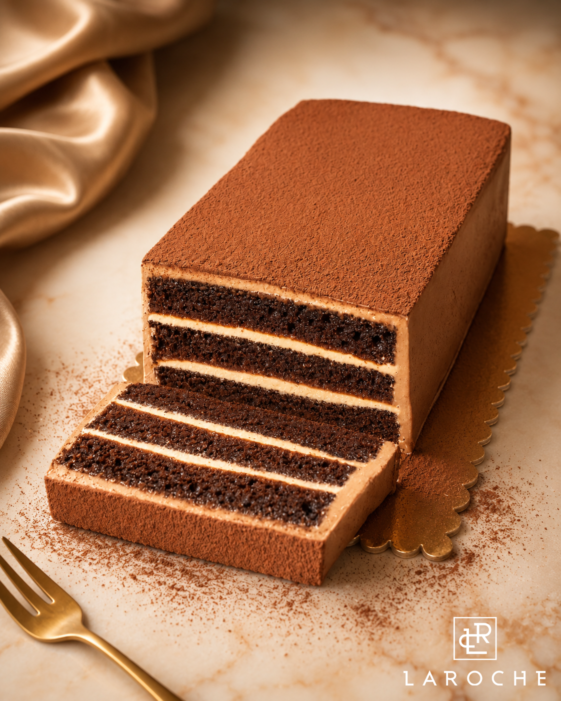 London Chocolate Caramel Cake
